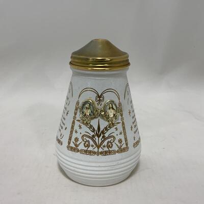 [249] VINTAGE | Religious Sugar Shaker | Grace Before and After Meals