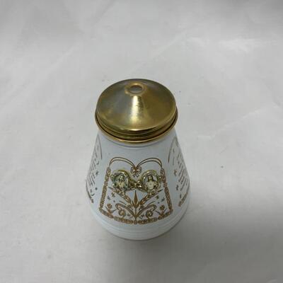 [249] VINTAGE | Religious Sugar Shaker | Grace Before and After Meals