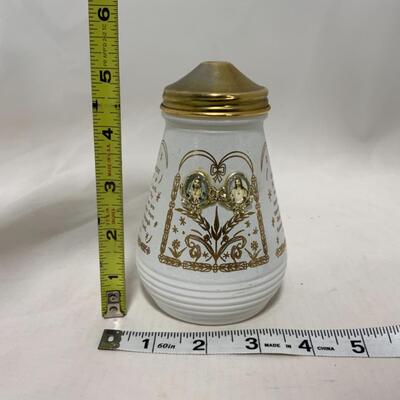 [249] VINTAGE | Religious Sugar Shaker | Grace Before and After Meals