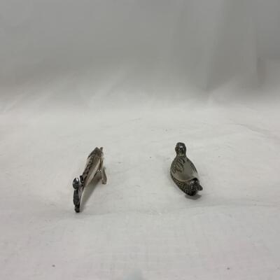{250} Two Figural Marked Knife Rests | Oâ€™Galia | Silea 