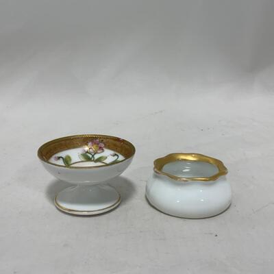 [252] VINTAGE | Nippon Footed | Austrian Pot-Style | Salt Dip | Cellar