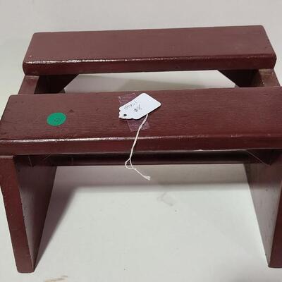 Wood Foot Stool -Item# 336