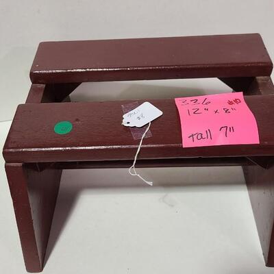 Wood Foot Stool -Item# 336