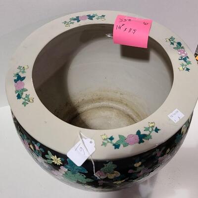 Large Asian Planter 14" x 11 Â½" -Item# 338