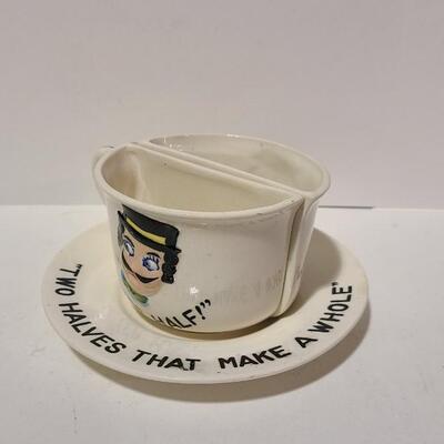 His/Hers Half Tea Cups -Item# 339-B