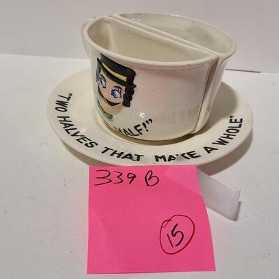 His/Hers Half Tea Cups -Item# 339-B