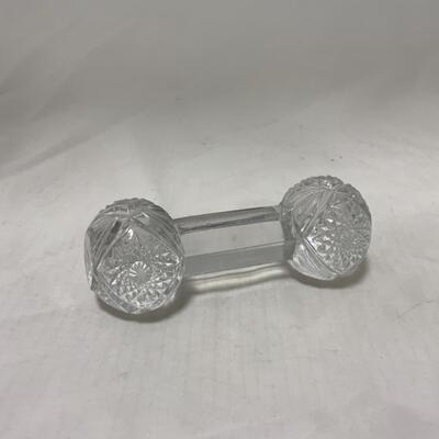 [260] VINTAGE | Pressed Glass Master Knife Rest