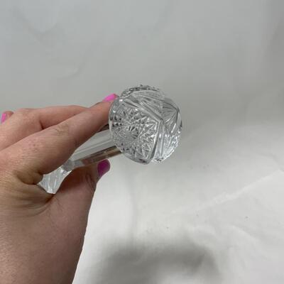 [260] VINTAGE | Pressed Glass Master Knife Rest