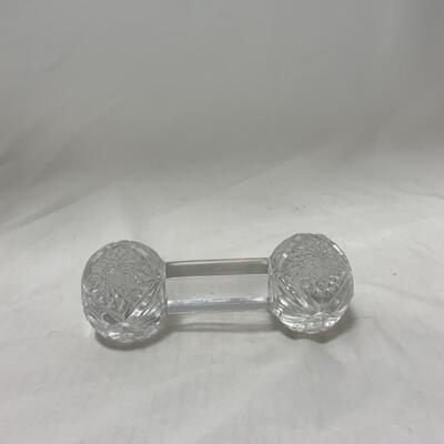 [260] VINTAGE | Pressed Glass Master Knife Rest
