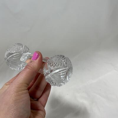 [260] VINTAGE | Pressed Glass Master Knife Rest