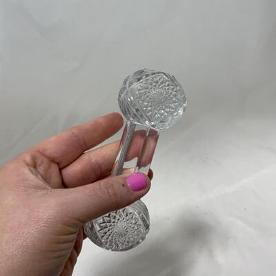 [260] VINTAGE | Pressed Glass Master Knife Rest