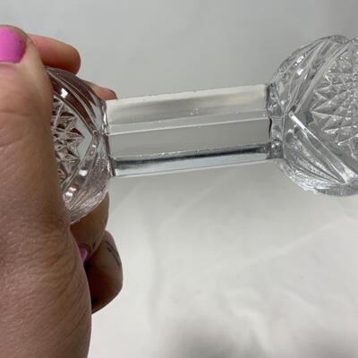 [260] VINTAGE | Pressed Glass Master Knife Rest