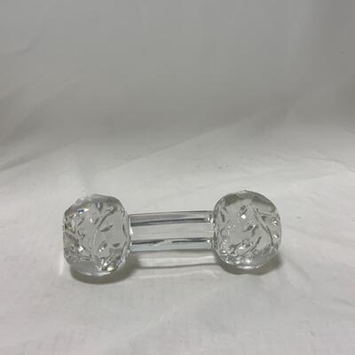 [261] VINTAGE | Cut Glass Master Knife Rest  