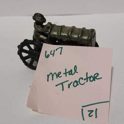 Metal Tractor -Item# 647