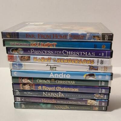  11 Assorted DVDs -Item# 650