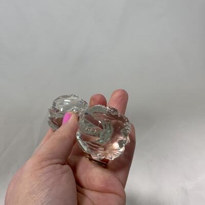 [267] VINTAGE | Elegant Faceted Bar Master Knife Rest
