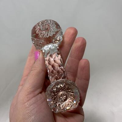 [267] VINTAGE | Elegant Faceted Bar Master Knife Rest