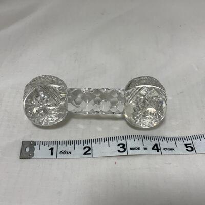 [267] VINTAGE | Elegant Faceted Bar Master Knife Rest