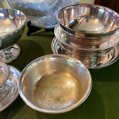 Lot 290  Group Silver Plate 