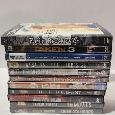 11 Assorted DVDs -Item# 652