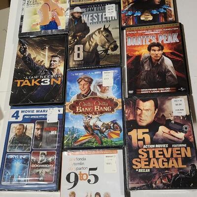 11 Assorted DVDs -Item# 652