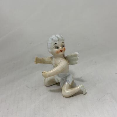 [269] Modern Ceramic Doll Sachet | Vintage Candle-Climber Fairy