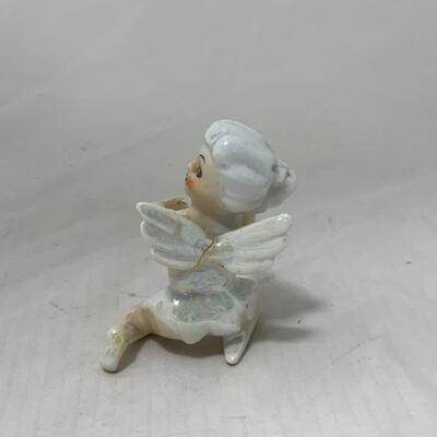 [269] Modern Ceramic Doll Sachet | Vintage Candle-Climber Fairy
