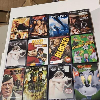 11 Assorted DVDs -Item# 656