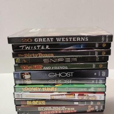 11 Assorted DVDs -Item# 656