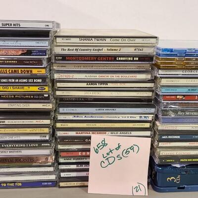 59 Assorted CDs -Item# 658