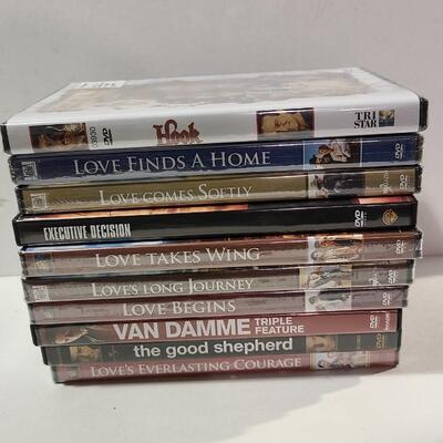 10 Assorted DVDs -Item# 659