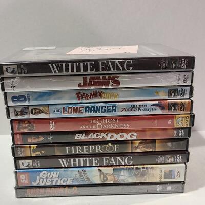 10 Assorted DVDs -Item# 660