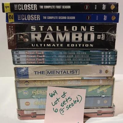 6 DVD Collections  -Item# 664