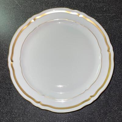 Lot 312 Set Dinnerware in Marie Antoinette Pattern by Raynaud & Co. Limoges France 72 pcs Discontinued