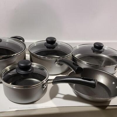 9 Piece Pots+Lids -Item# 683