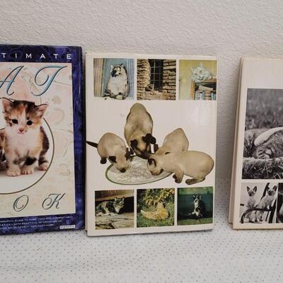 Lot 300: (3) Assorted Cat Hardback Books