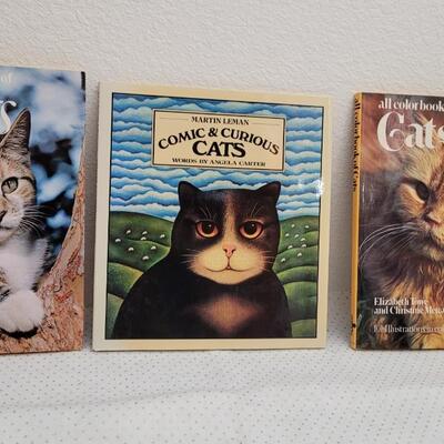 Lot 302: (3) Assorted Cat Hardback Books 