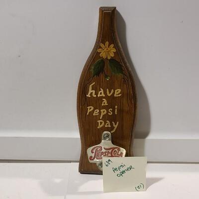 Pepsi Bottle Opener -Item# 689