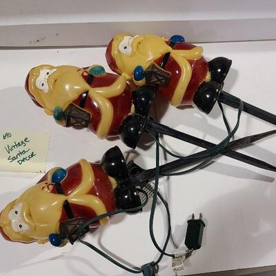 Vintage Santa Decor -Item# 690