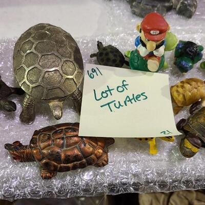 Lot of Turtles -Item# 691