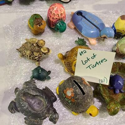 Lot of Turtles -Item# 692