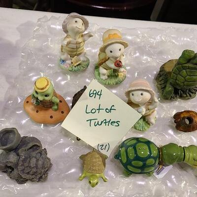 Lot of Turtles -Item# 694