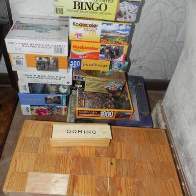 LOT 140 SCALE BUILDING KIT & PUZZLES