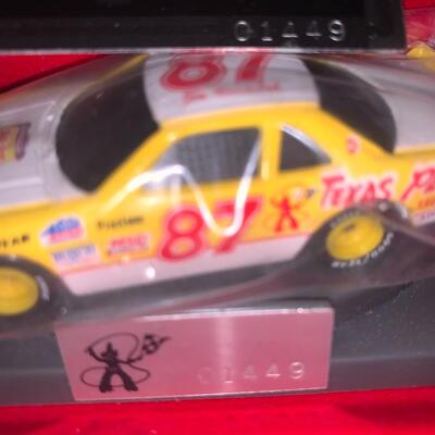 Signed joe nemecheck car with certificate of authenticity 