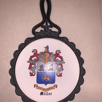 Miller family crest 