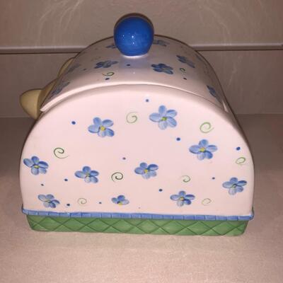 Vintage cat cookie jar 