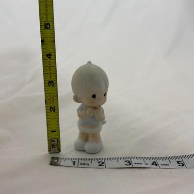 [281] Two Precious Moments Figures | Lovely | Music Box