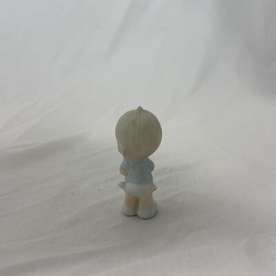 [281] Two Precious Moments Figures | Lovely | Music Box