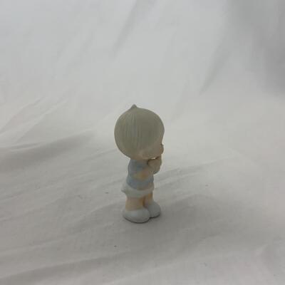 [281] Two Precious Moments Figures | Lovely | Music Box