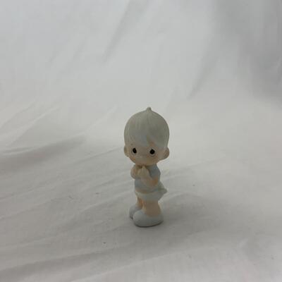 [281] Two Precious Moments Figures | Lovely | Music Box